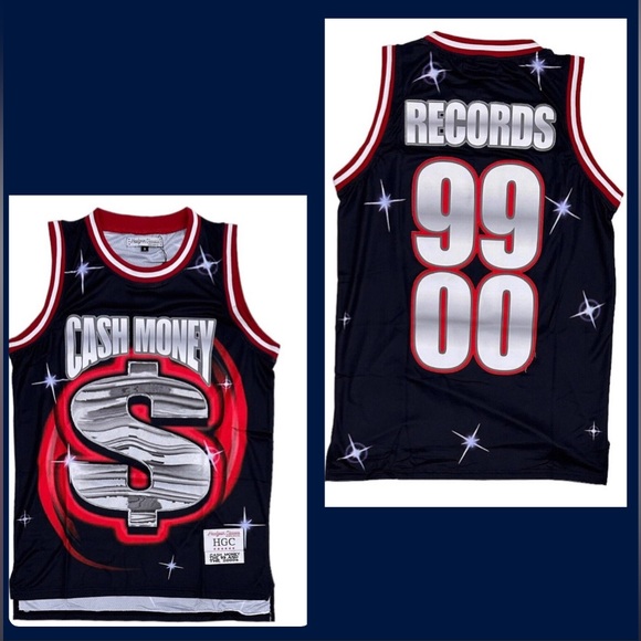 “Cash Money Records 99-00” Bball Graphic Jersey-Size Large - Picture 3 of 6